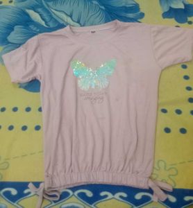 Butterfly Sequin T-Shirt