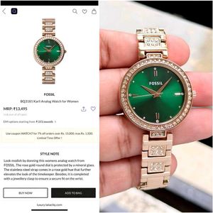 fossil watch women ❤️