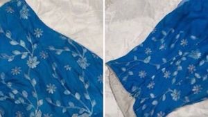 Teal Pretty Tubeless Gown ❤️🌸🦋