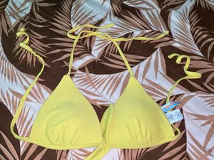 Yellow Bikini Top
