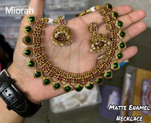 Antique Matt Finish Necklace