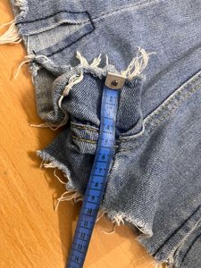 Trendy High waisted Jean Shorts