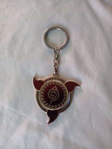 Naruto Anime Leaf Village Spinning Keychain