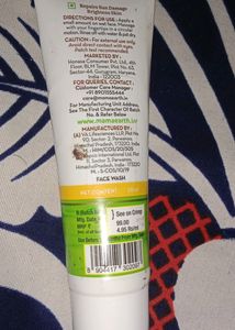 Combo Of Face Wash &amp; Plum Green Tea Fac