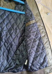 PARK AVENUE SOLID BOMBER JACKET OLIVE GREEN