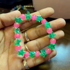 Cute Star Bead Bracelet Handmade