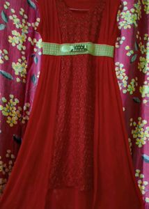 Bright Red Dress ❤️