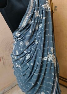 beautiful 😍 thread 🧵 work saree 🔥