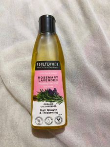 Soulflower Rosemary Lavender Hair Oil