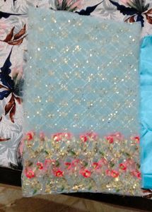 Dress Matrial With Astar And Bottom