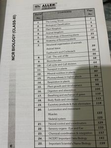 ALLEN NCERT Biology NCR