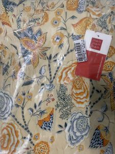 LABEL RITU KUMARFloral Print A-line Dress with Spa