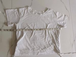 White Casual T Shirt