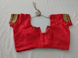 Coral Embroidery Printed Fancy Saree (Women)