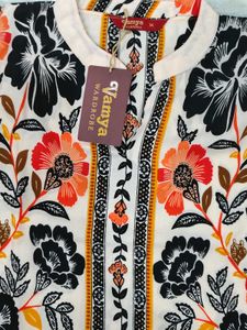 Floral Print Kurta Set