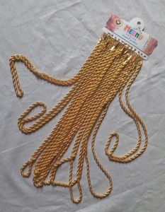 (11 Pcs) Hanuman Ji Golden Chain