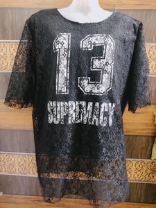 Black High Low Top