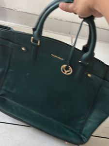 Allen Solly Green Handbag