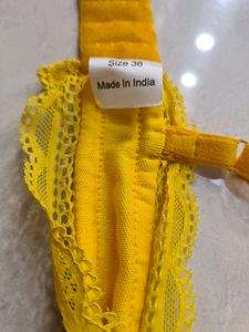 Price Drop ellow Beach Bra