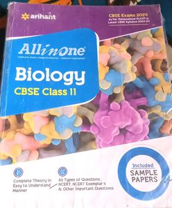Arihant All In One Biology Book For 11th....