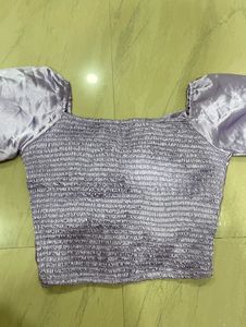 Lavender crop top