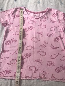 Cute Fruit Print T-Shirt