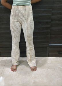 Striped Flare Pants