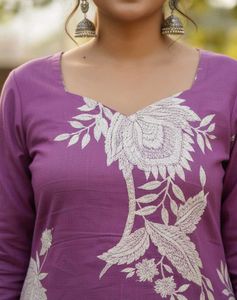 beutiful Purple Kurta💜