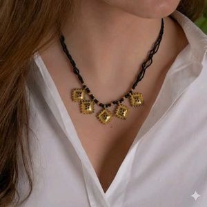 Gold plated brass mangalsutra