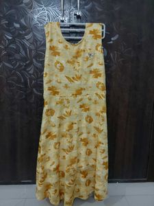 Floral Sleeveless Sunset Dress