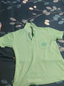 Vintage Green Polo Shirt