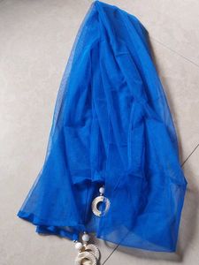 Elegant Blue Ethnic Skirt