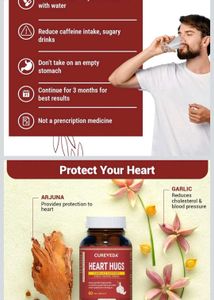 Cureveda Heart Hugs - 60 Tablets