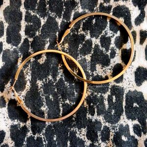 Gold Hoop Earring Set