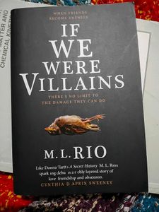 If We Were Villains By M.l.Rio