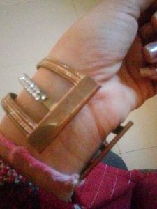 Sparkly Layered Cuff Bracelet Combo