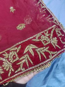 Bridal Lehenga - Maroon &amp; Gold