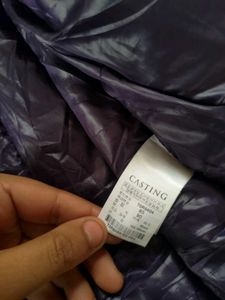 CASTING GOLF JACKET DARK PURPLE