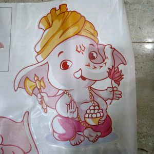 Asian Paints Expressive Ganesha Wall Stickers