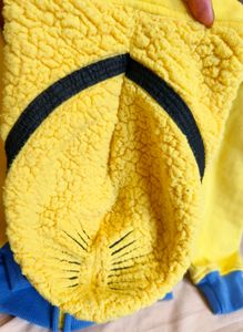 🇺🇲 UNIQUE PIECE Minion Hoodie 2- 4 Yrs Like NEW❗