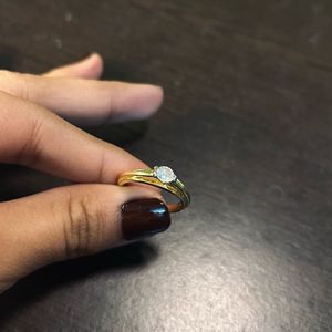 Gold Ring with Stone