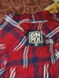 Red and Blue Plaid Shirt