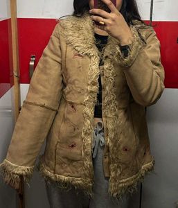 Boho Chic Embroidered Coat