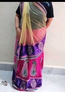 Saree With Choli