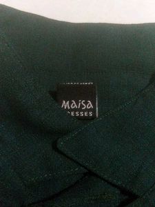 Beautiful Green Colour Dress