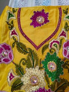 Colorful Embroidered Salwar Kameez Set
