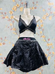 Leather Mini Skirt
