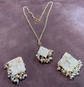 Earrings And Pendant Homemade