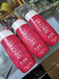 Sectet Tamptation.. Pink Talc.. Pack Of 3