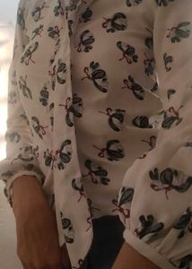 Floral Print Blouse